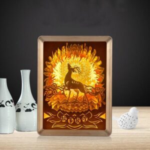 Cadre décoration lumineux 